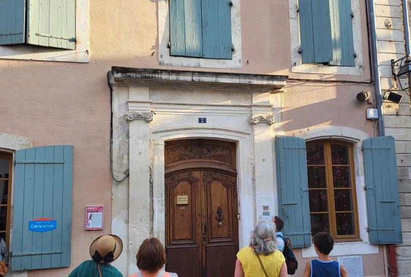 Visite guidée „Les hôtels particuliers au fil du temps“ à Saint-Paul-Trois-Châteaux - 0