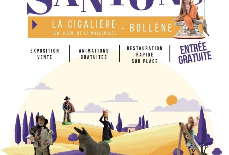 6ème Salon des santons à Bollène - 0