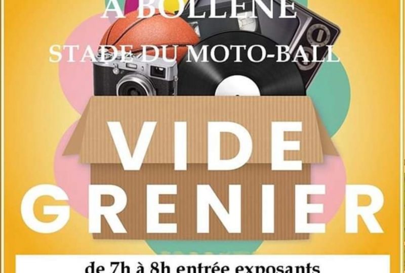 Vide grenier du moto ball à Bollène - 0