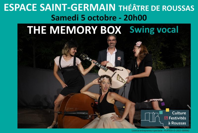 The Memory Box, Swing vocal à Roussas - 0