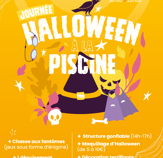 Journée d’Halloween à la piscine à Saint-Paul-Trois-Châteaux - 0