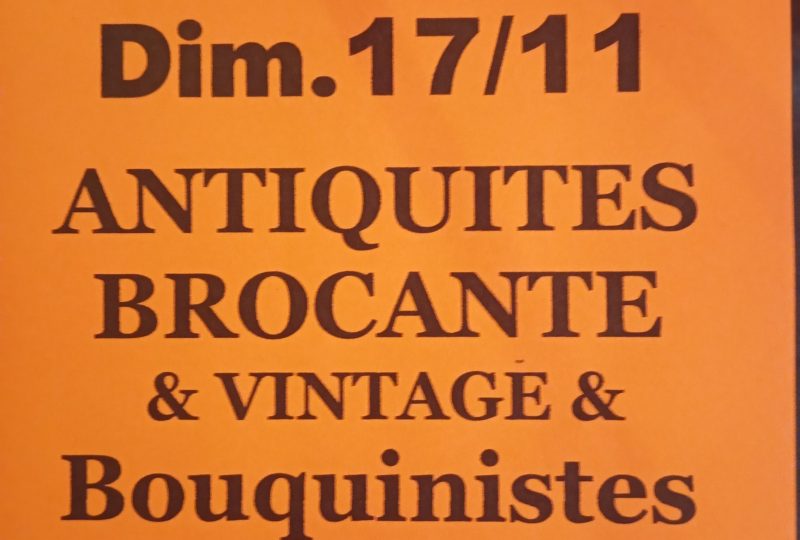 Antiquités Brocante et Vintage avec Bouquinistes à Grignan - 0