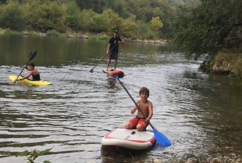 Paddle avec la petite Mer à Vallon-Pont-d'Arc - 0