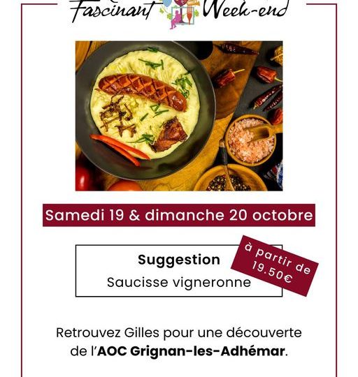 Le Fascinant week-end – Le Café des Vignerons à Grignan - 0