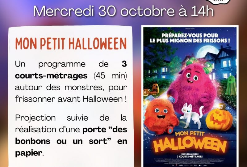 Ciné-atelier « Mon petit Halloween » à Saint-Paul-Trois-Châteaux - 0