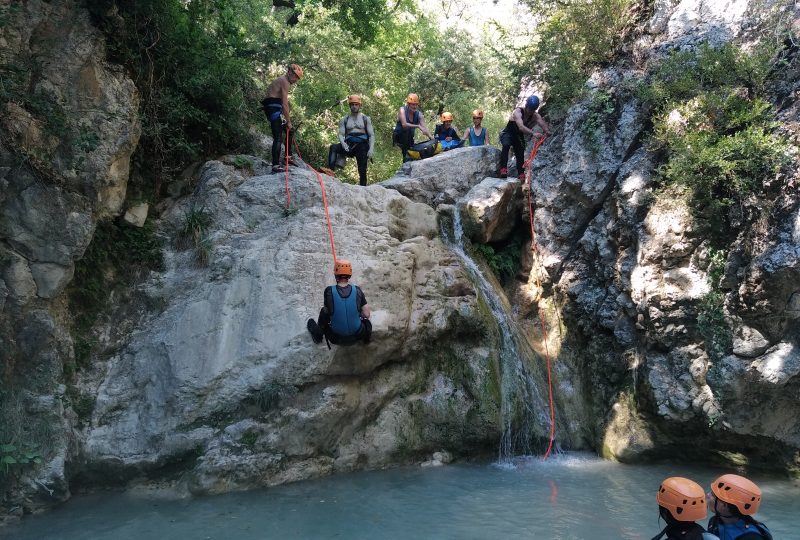 Canyoning avec l’Aspa à Saint-Christol - 1