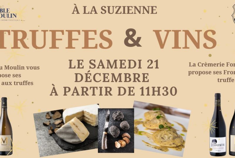 Truffes et vins à La Suzienne à Suze-la-Rousse - 0