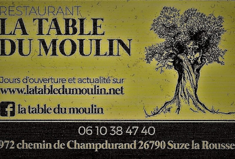 Restaurant La Table du Moulin à Suze-la-Rousse - 3